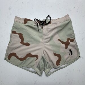 Tachuntfish Desert Camo THF Athletic Performance Shorts Men's Size XL